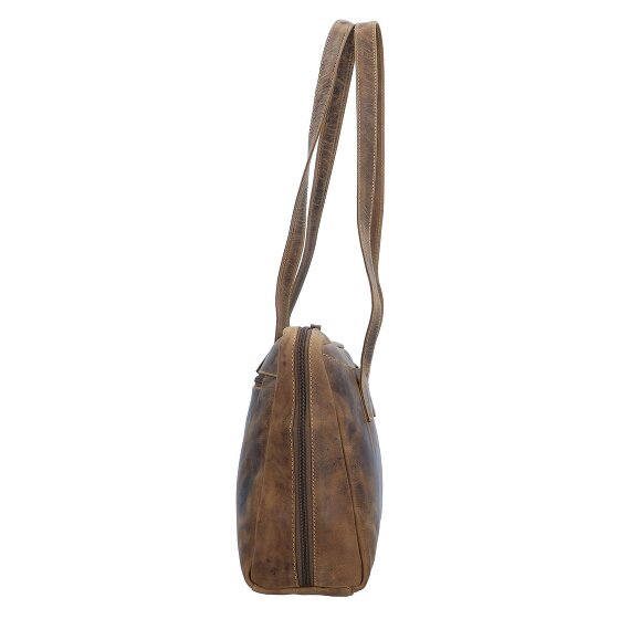 Greenburry Vintage Shoulder Bag Leather 35 cm