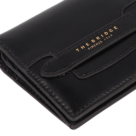 The Bridge Lucrezia Wallet RFID protection Genuine Leather 11 cm