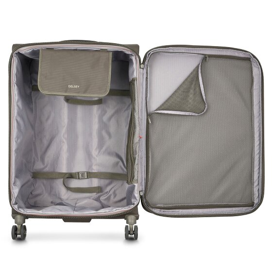 Delsey Paris Helium Dlx 4 wheels Trolley 77.5 cm Expandable