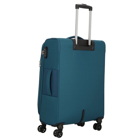 American Tourister Deep Dive 4 wheels Suitcase set 3-piece with expansion pleat