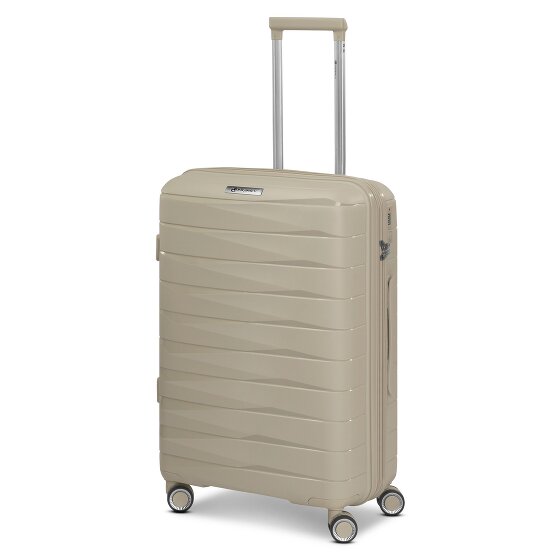 Franky London 4 wheels Suitcase set 3-piece with expansion pleat