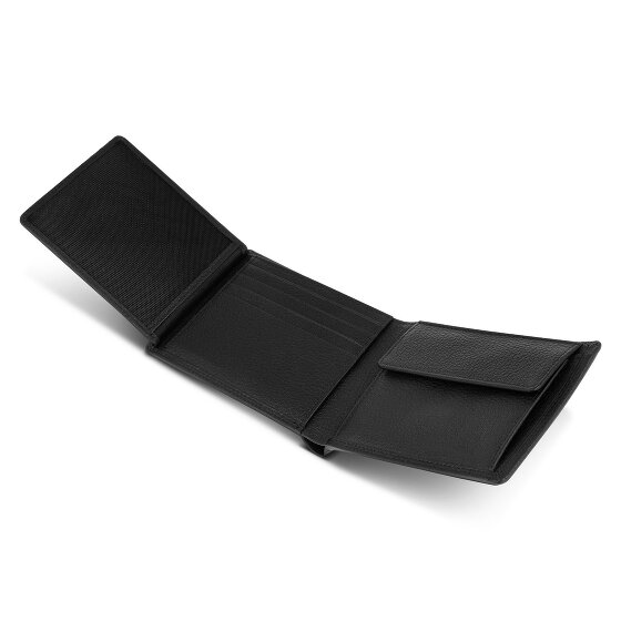 Redolz Leather Essentials QF wallet RFID leather 12 cm fold-out