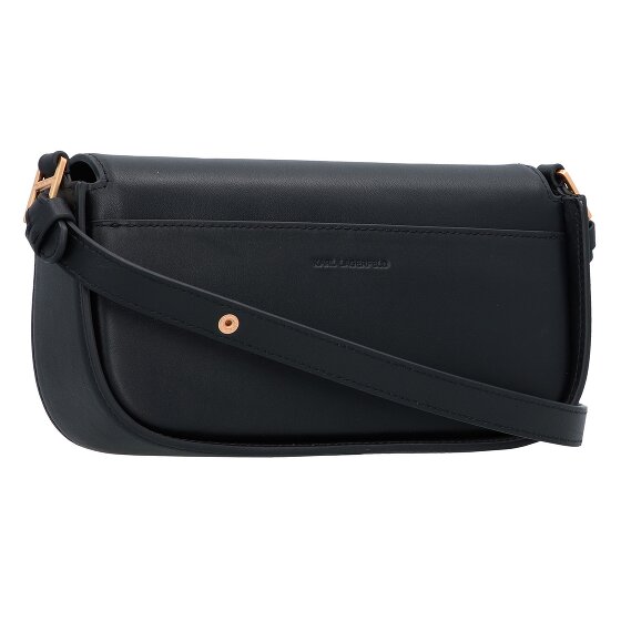 Karl Lagerfeld Signature Shoulder Bag Leather 24 cm