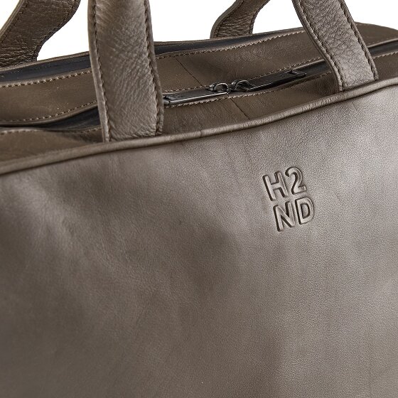 Harbour 2nd City Lights Briefcase Genuine Leather 40 cm Laptop compartment