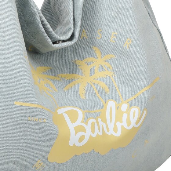 Fritzi aus Preußen Easy Limited Barbie Malibu Denim Shoulder Bag 48 cm