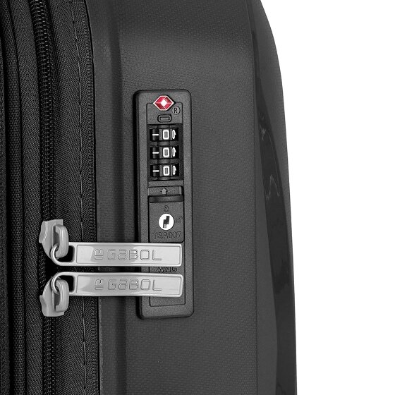 Gabol Infinity 4 wheels Suitcase set 3-piece with expansion pleat