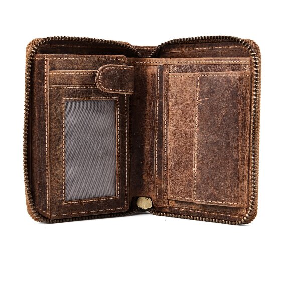 Greenburry Hecht Wallet Leather 10 cm