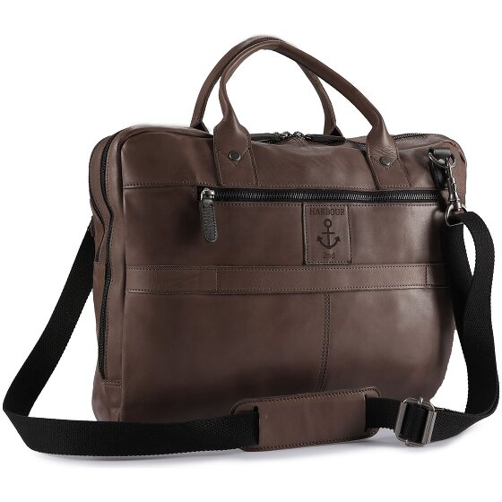 Harbour 2nd Urban Poets Briefcase Leather 50 cm Laptop compartment