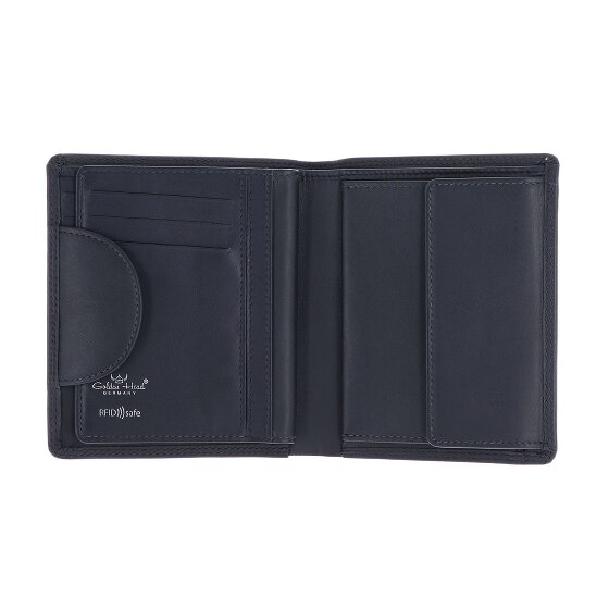 Golden Head Polo Wallet RFID protection Genuine Leather 11 cm