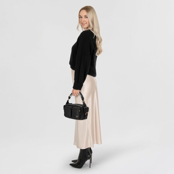 PINKO Cargo Shoulder Bag Leather 31 cm