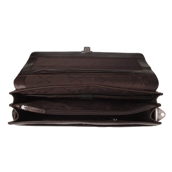 The Chesterfield Brand Salvatore Briefcases Messenger Leather 42 cm Laptop compartment