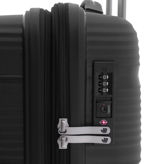 Gladiator 0800 4 wheels Cabin trolley 55 cm with expansion pleat