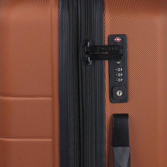 Gabol Escape 4 wheels Suitcase set 3-piece with expansion pleat