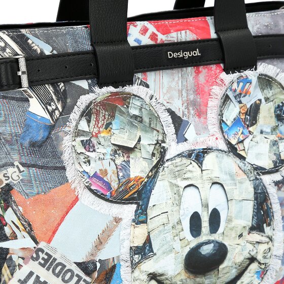 Desigual Mickey Collage Hobart Shopper Bag 42 cm
