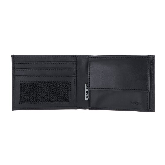 oxmox Leather Wallet RFID protection Genuine Leather 11 cm