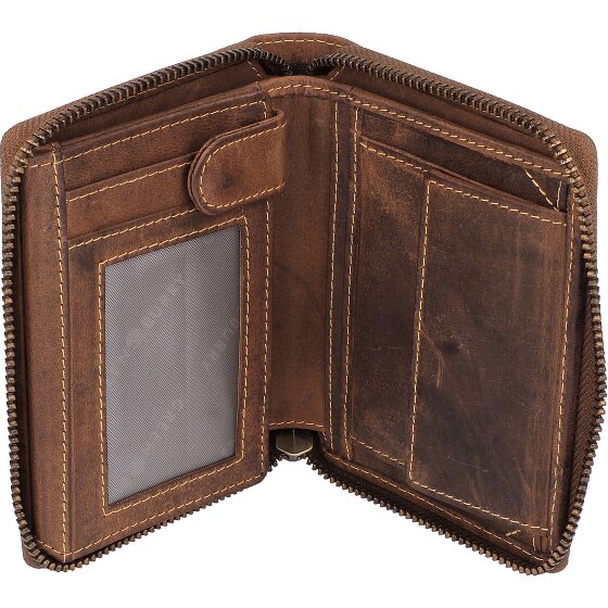 Greenburry Vintage Wallet Genuine Leather 12.5 cm