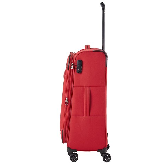 Travelite Chios 4 wheels Suitcase set 3-piece with expansion pleat