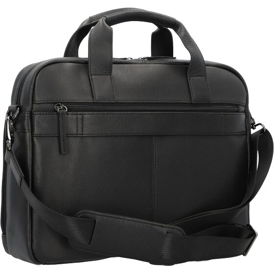 d&n Business Line Briefcase leather 38 cm laptop compartment