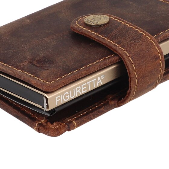 Greenburry Vintage Wallet RFID protection Leather 7.5 cm