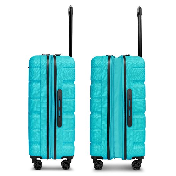 Franky Munich 4.0 4-wheel suitcase set 3-piece with stretch fold