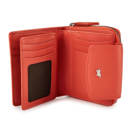 Braun Büffel Joy Wallet RFID protection Genuine Leather 12 cm