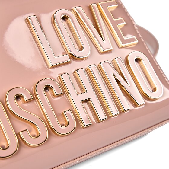 Love Moschino Enameled Logo Shoulder bag 20 cm
