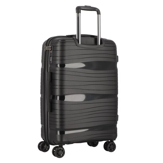 d&n Travel Line 4300 4 wheels Suitcase set 3-piece