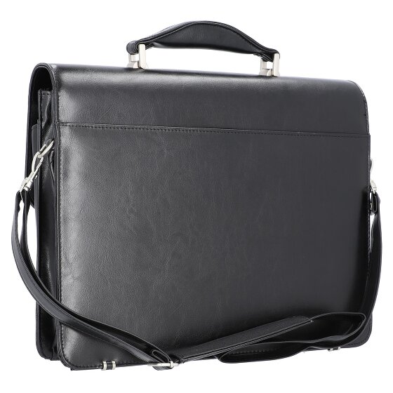 Alassio Faenza briefcase leather 40 cm laptop compartment