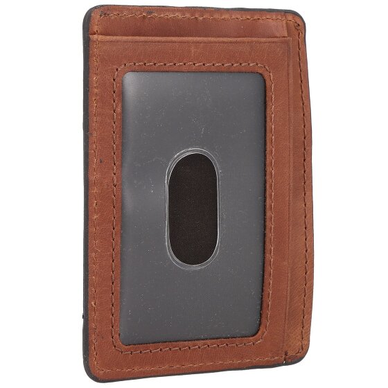Fossil Everett credit card case leather 10 cm