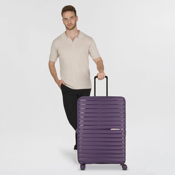 Jump Xwave 4 wheels Trolley 76 cm with expansion pleat