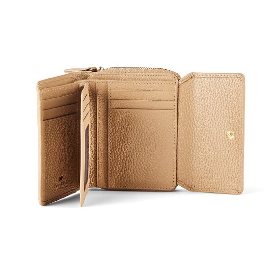 Braun Büffel Asti Wallet RFID protection Genuine Leather 12 cm