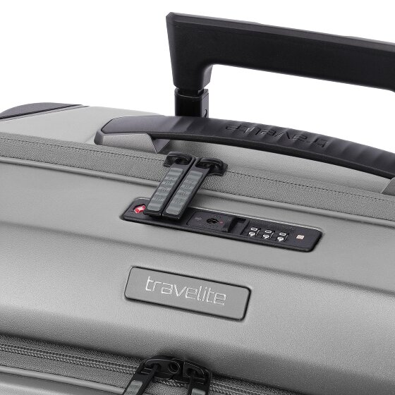 Travelite Millennium 4 wheels Cabin trolley 55 cm Laptop compartment