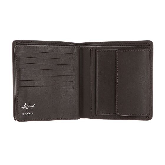 Golden Head Polo Wallet RFID protection Genuine Leather 13 cm