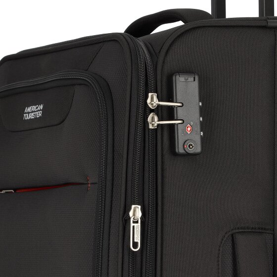 American Tourister Street Roll 4 wheels Suitcase set 3-piece with expansion pleat
