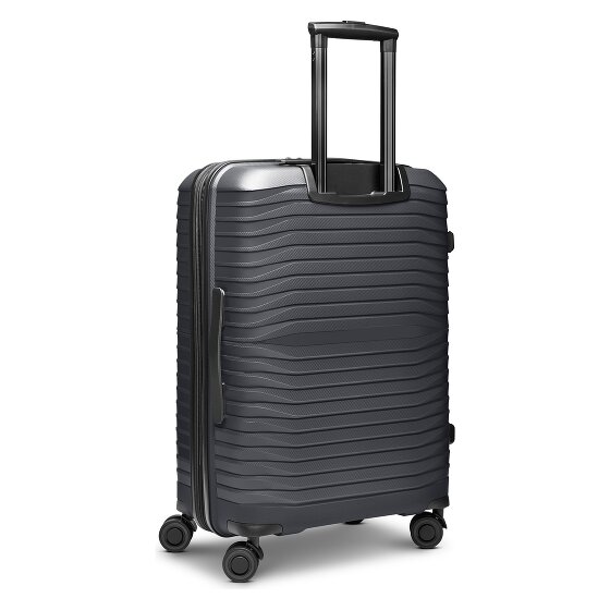 Stratic Shine 4 wheels Trolley 66 cm Expandable