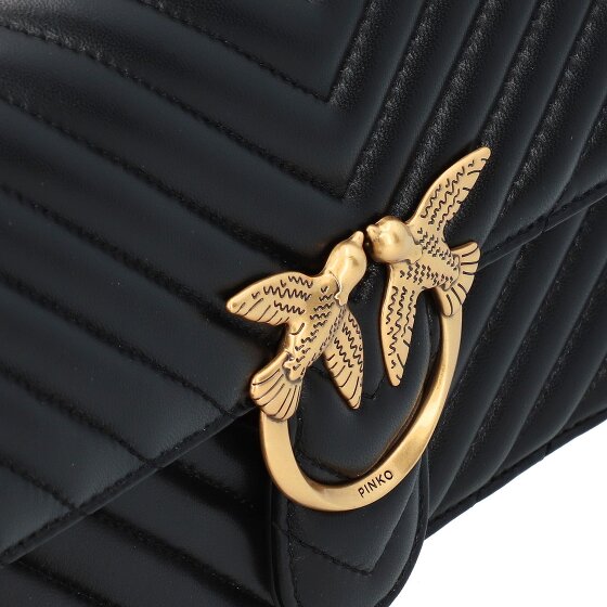 PINKO Love One Shoulder bag Genuine Leather 26.5 cm