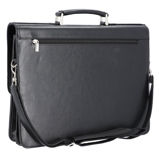 Alassio Veneto briefcase leather 42 cm laptop compartment