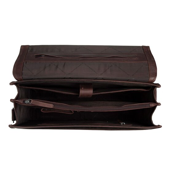 The Chesterfield Brand Glenwood Briefcases Messenger Leather 42 cm Laptop compartment