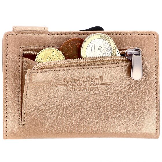 SecWal Credit card holder wallet RFID leather 9.5 cm
