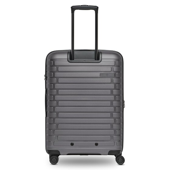Pactastic Collection 04 THE MEDIUM + 4 wheels Trolley M 66 cm with expansion pleat