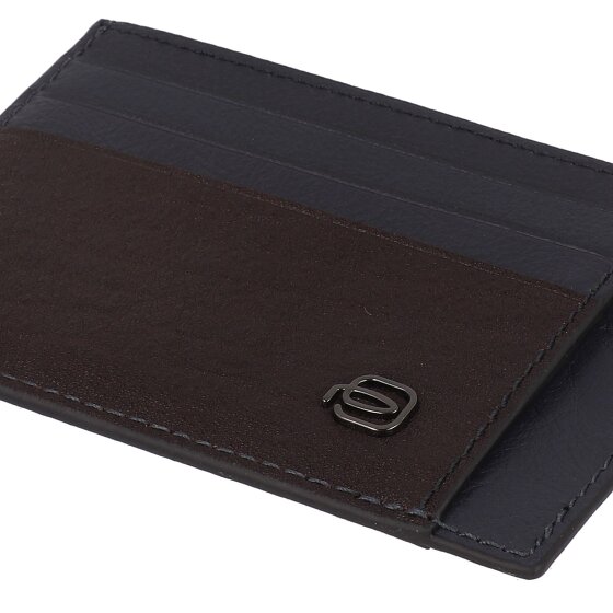 Piquadro Black Square Credit card case Leather 11 cm