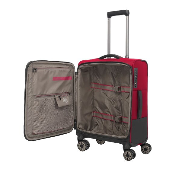 Travelite Crosslite 5.0 4 wheels Cabin trolley S 55 cm Laptop compartment