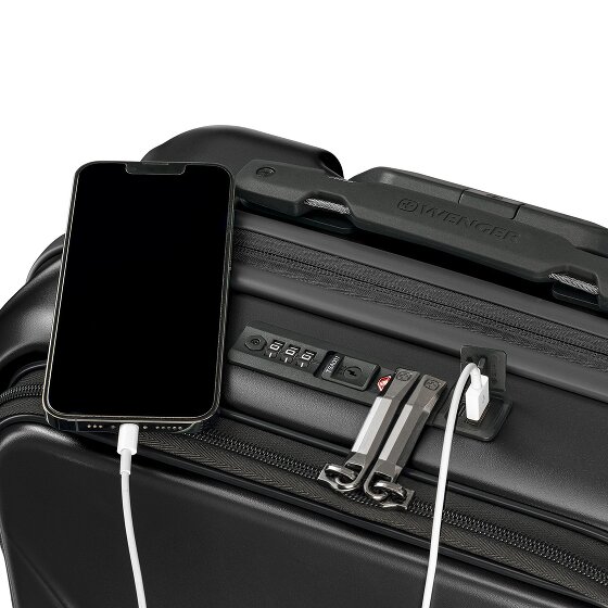 Wenger Amplix 4 wheels Cabin trolley 54 cm Laptop compartment