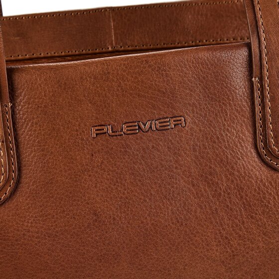 Plevier Catz Briefcase RFID protection Genuine Leather 43 cm Laptop compartment