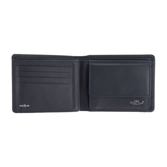Golden Head Polo Wallet RFID protection Genuine Leather 12 cm