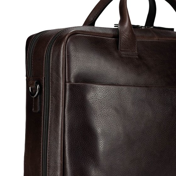 Jost London Briefcase Genuine Leather 40 cm Laptop compartment
