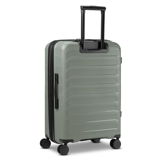 d&n Toronto 4 wheels Trolley M 65 cm with expansion pleat