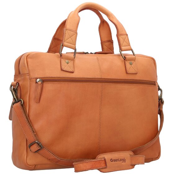 Greenland Nature Briefcase Genuine Leather 42 cm