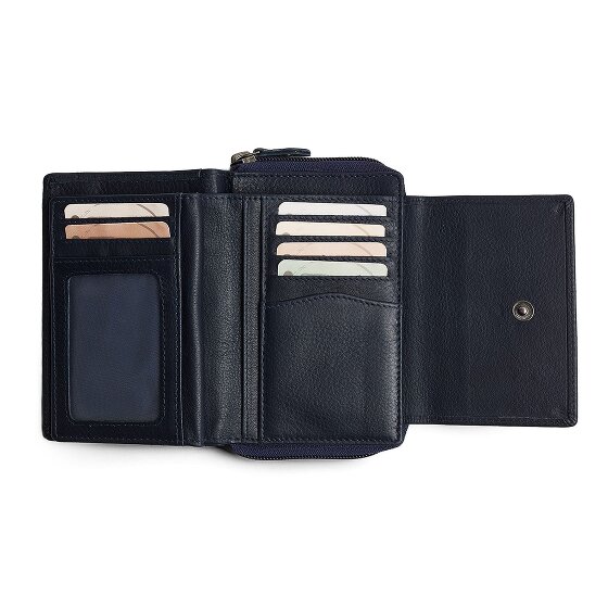 The Chesterfield Brand Orveta Wallet RFID protection Genuine Leather 13 cm