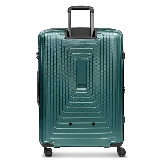 Redolz Essentials 14 4-wheel suitcase set 2 pcs. laptop compartment with expansion fold
